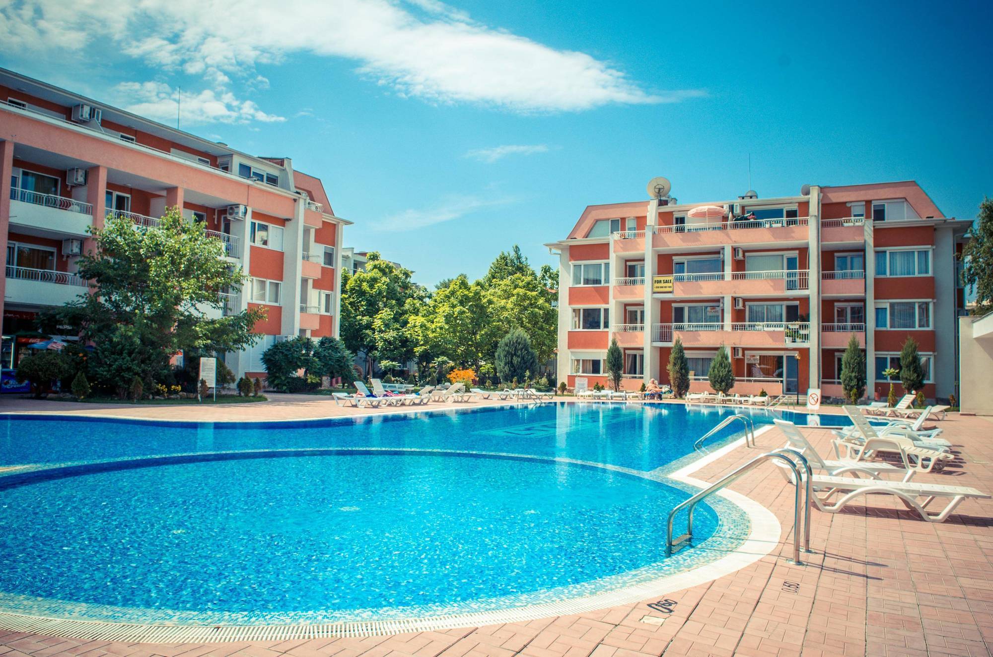 Sunny Fort Apartments Sunny Beach Ngoại thất bức ảnh