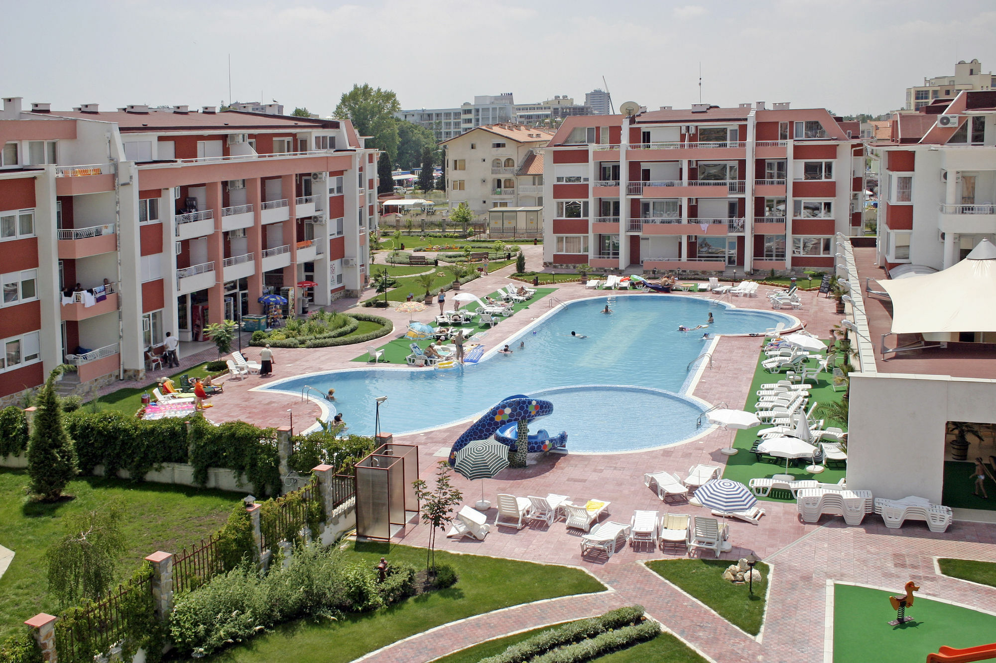 Sunny Fort Apartments Sunny Beach Ngoại thất bức ảnh